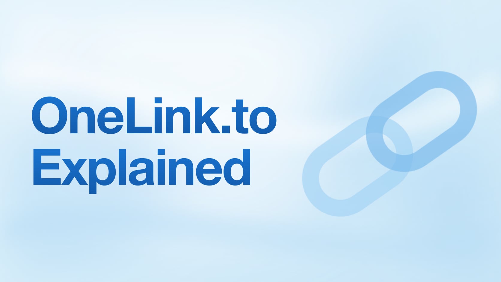 What Is OneLink? OneLink.to vs AppsFlyer OneLink